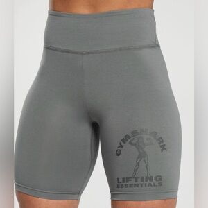 Gymshark Women's Charcoal Bike Shorts
